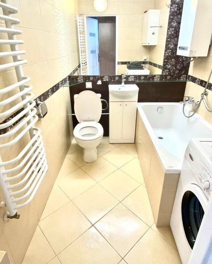 Apartament II Glamour Work&Relax, Obok Areny Gliwice, Fv Leilighet Eksteriør bilde
